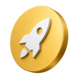 3D icon of a candlestick trading chart on the Tokium Swapode how-it-works page